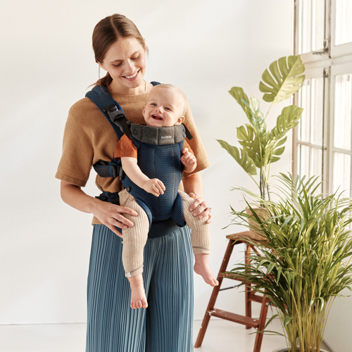 BabyBjörn Harmony Babytrage 3D Mesh, Navy Blue 