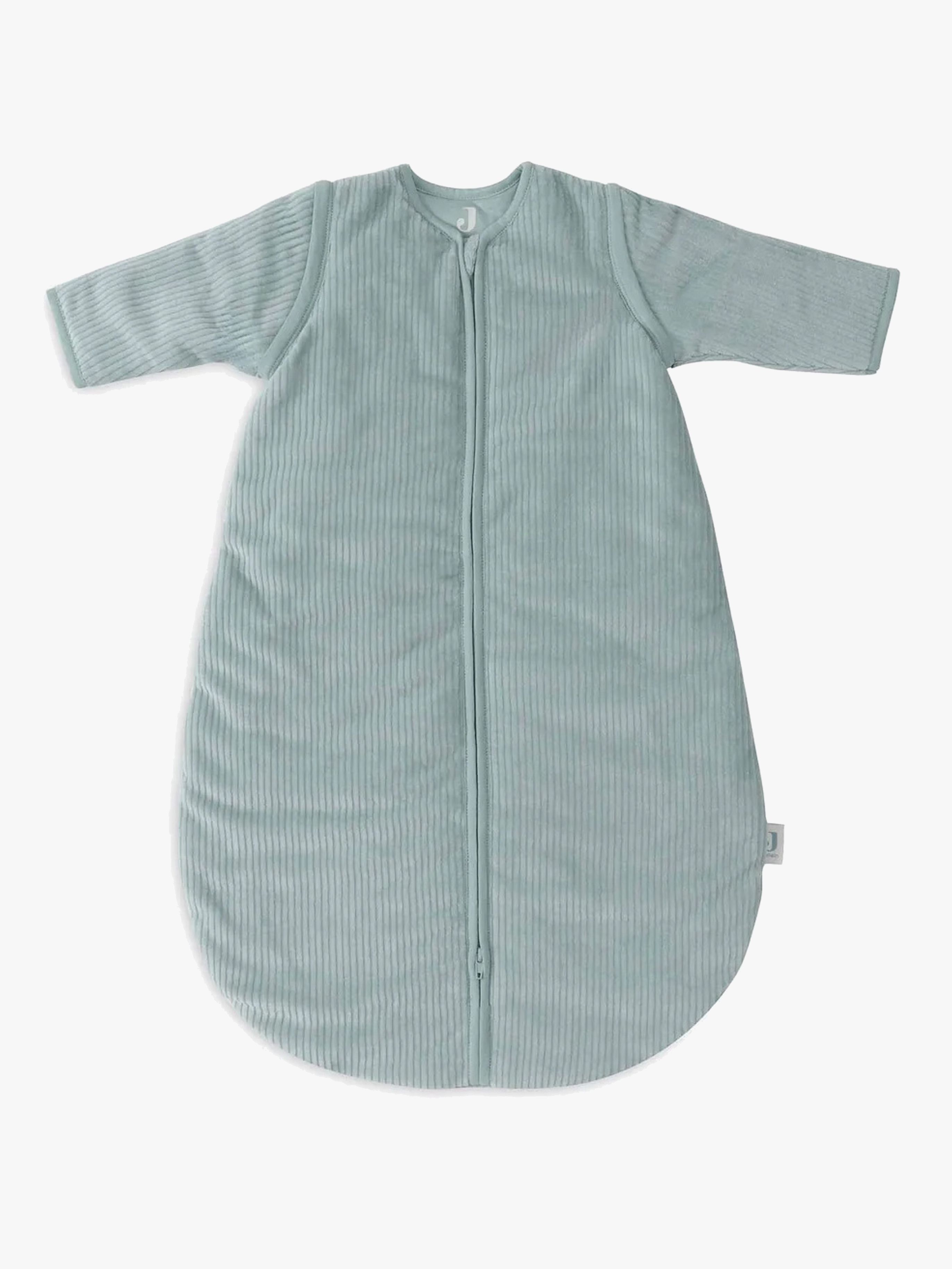 Schlafsack mit Abnehmbaren Ärmeln Rund 90 cm, Rib Sea Green
