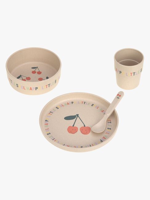Lässig Tellerset, Happy Fruits Cherry