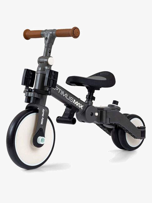 Milly Mally Optimus Max Dreirad 4-in-1, Grau