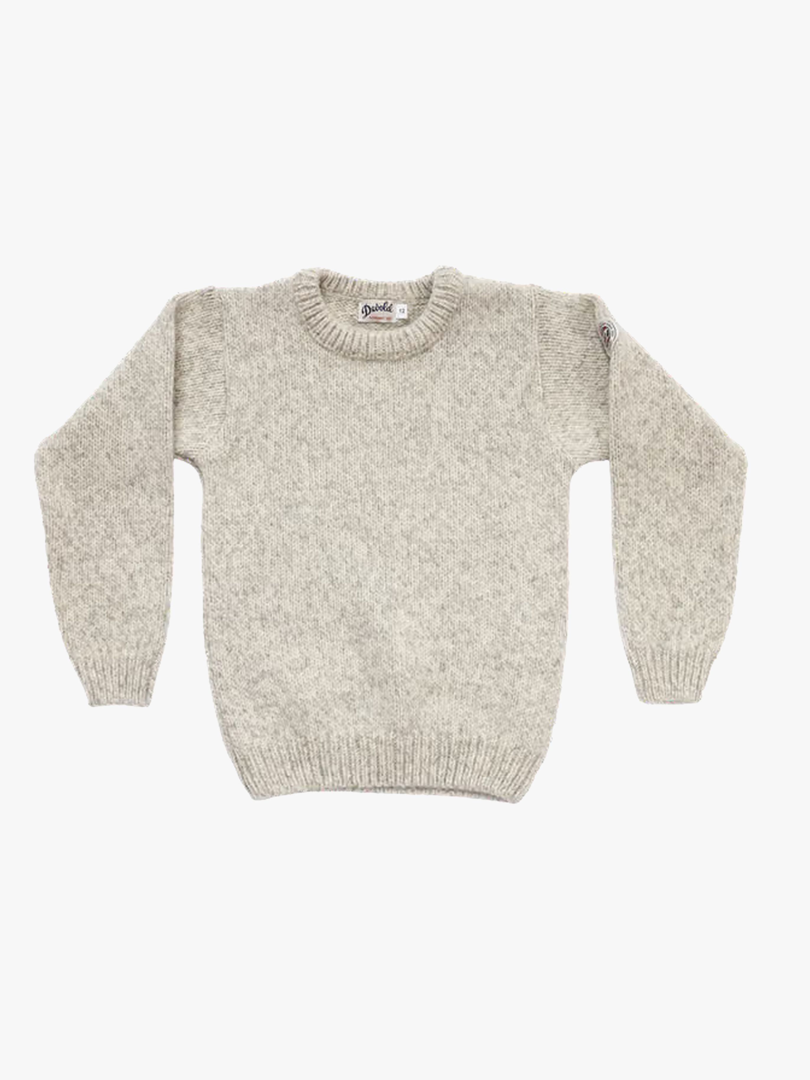 Devold Nansen Jr Wollpullover, GreyMelange, 14 Jahre