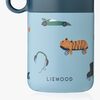 LIEWOOD Kiani Gemusterter Thermobehälter, Fun/Beach Blue
