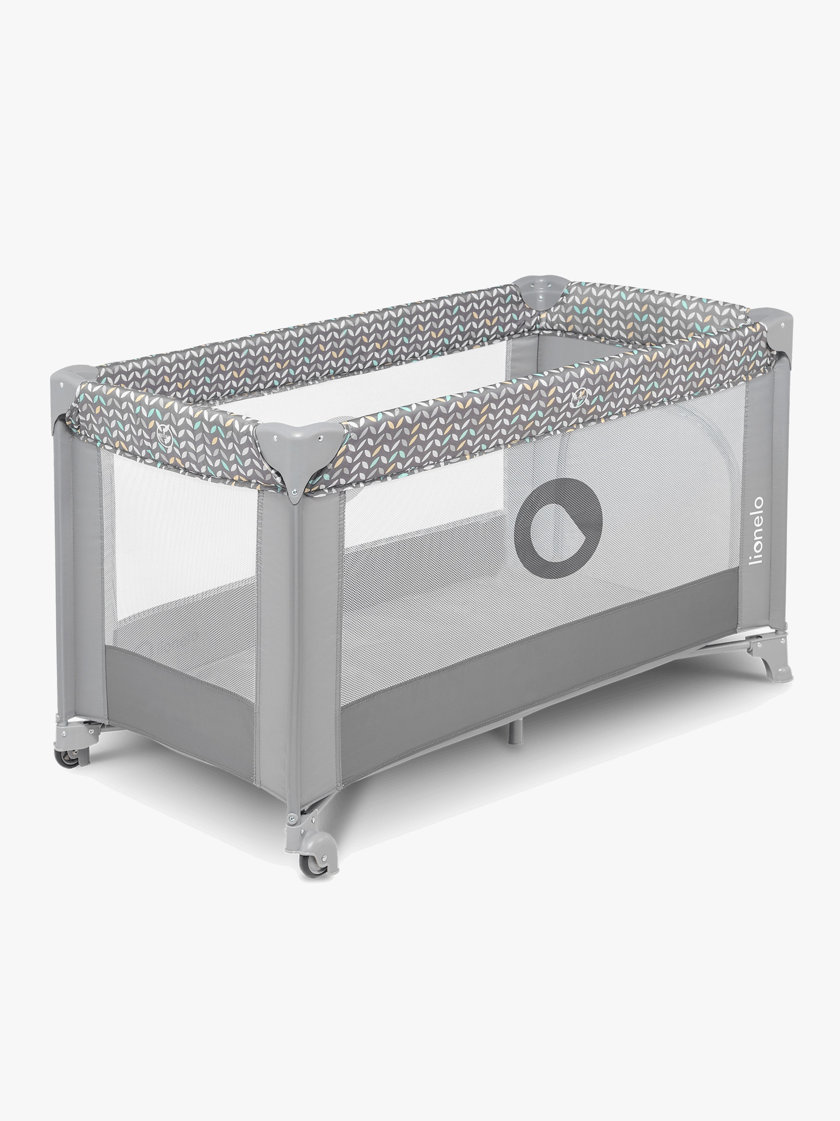 Lionelo STEFI Reisebett, Grey Concrete Multicolor