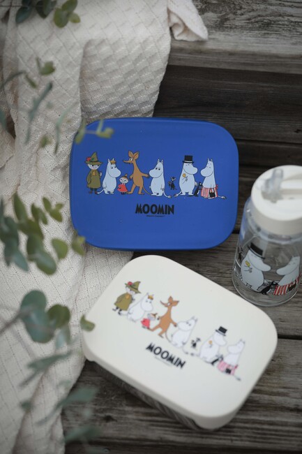 Mumin Brotdose Blech, Familie Blau