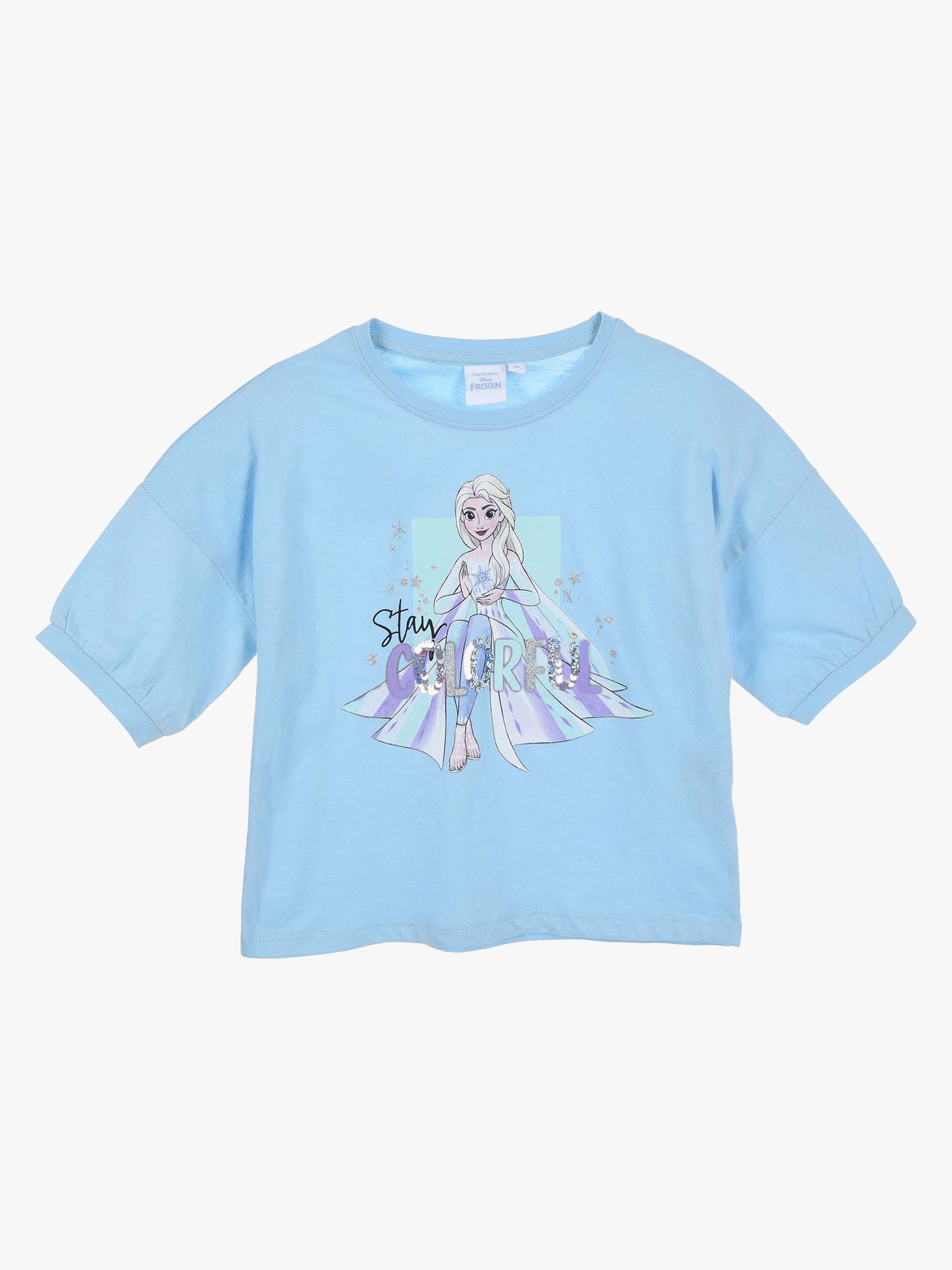 Disney Die Eiskönigin T-Shirt, Blau, 8 Jahre
