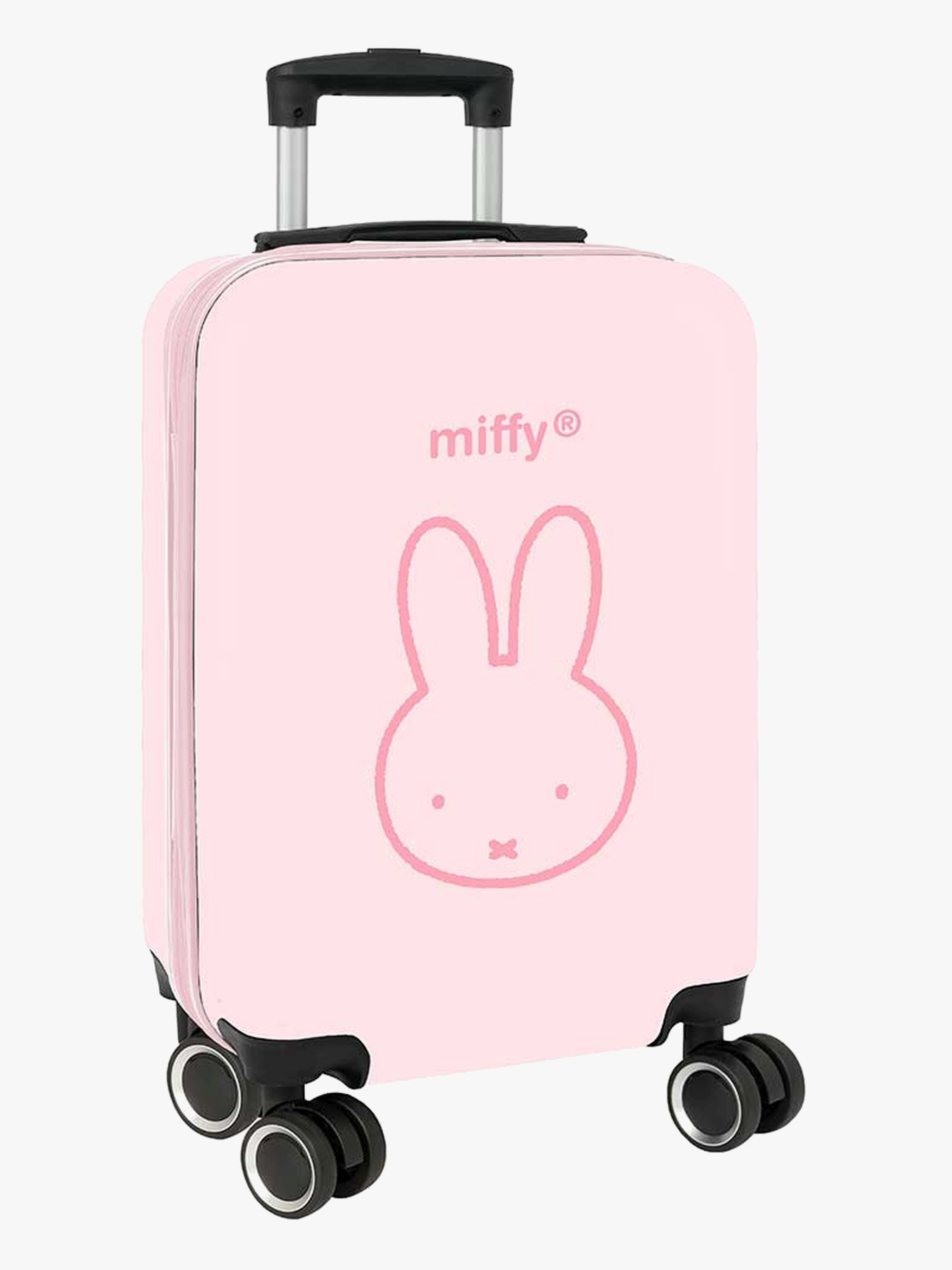 Miffy Handgepäck Reisekoffer 38L, Rosa