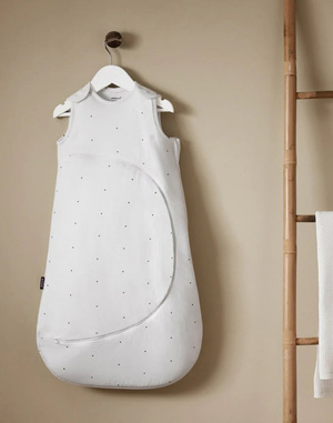 Snüz SnuzPouch Schlafsack 1.0 TOG, White/Dot