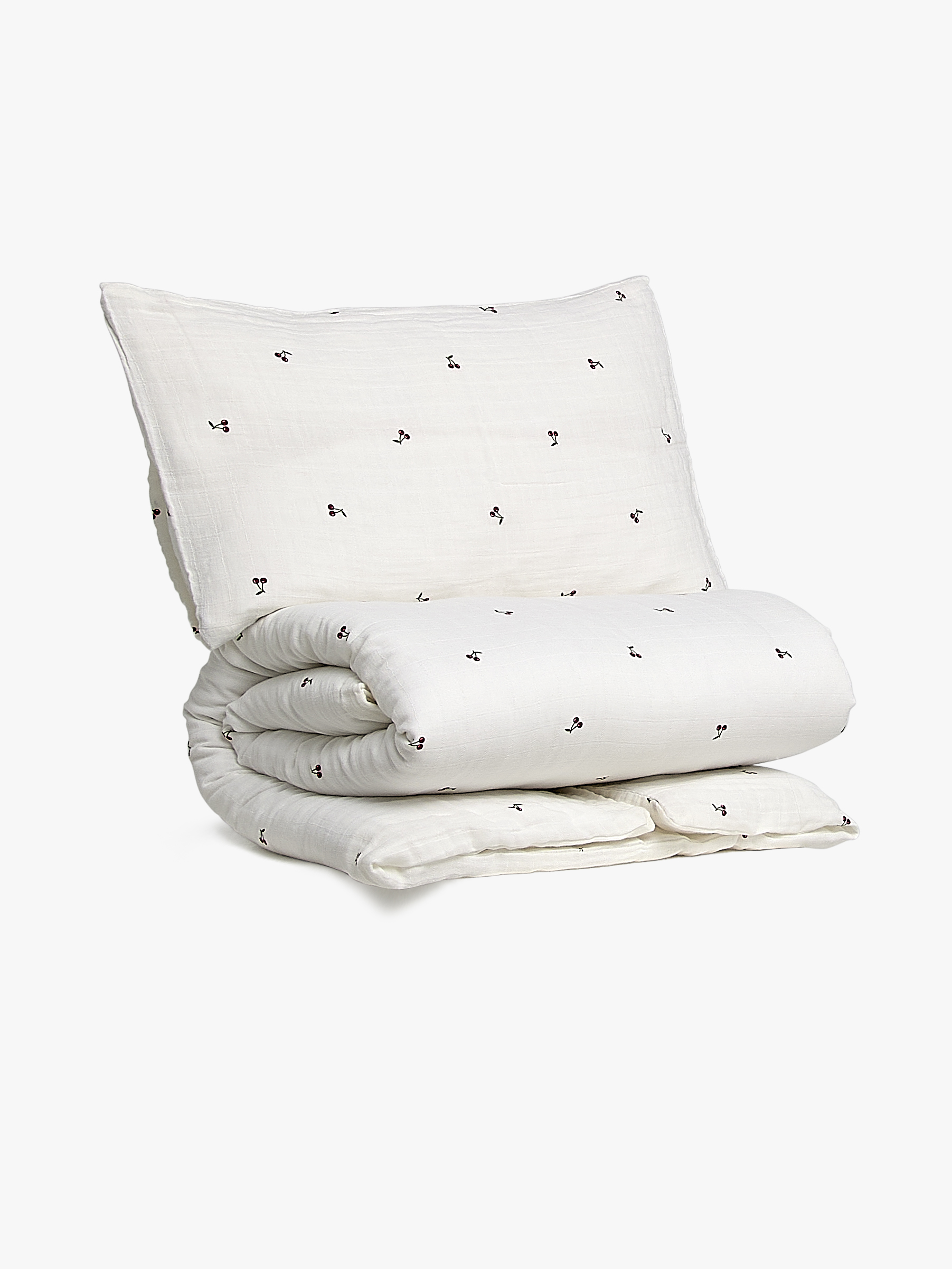 Alice &  Fox NESSA Bettwäsche Babybett 100x130, Weiß