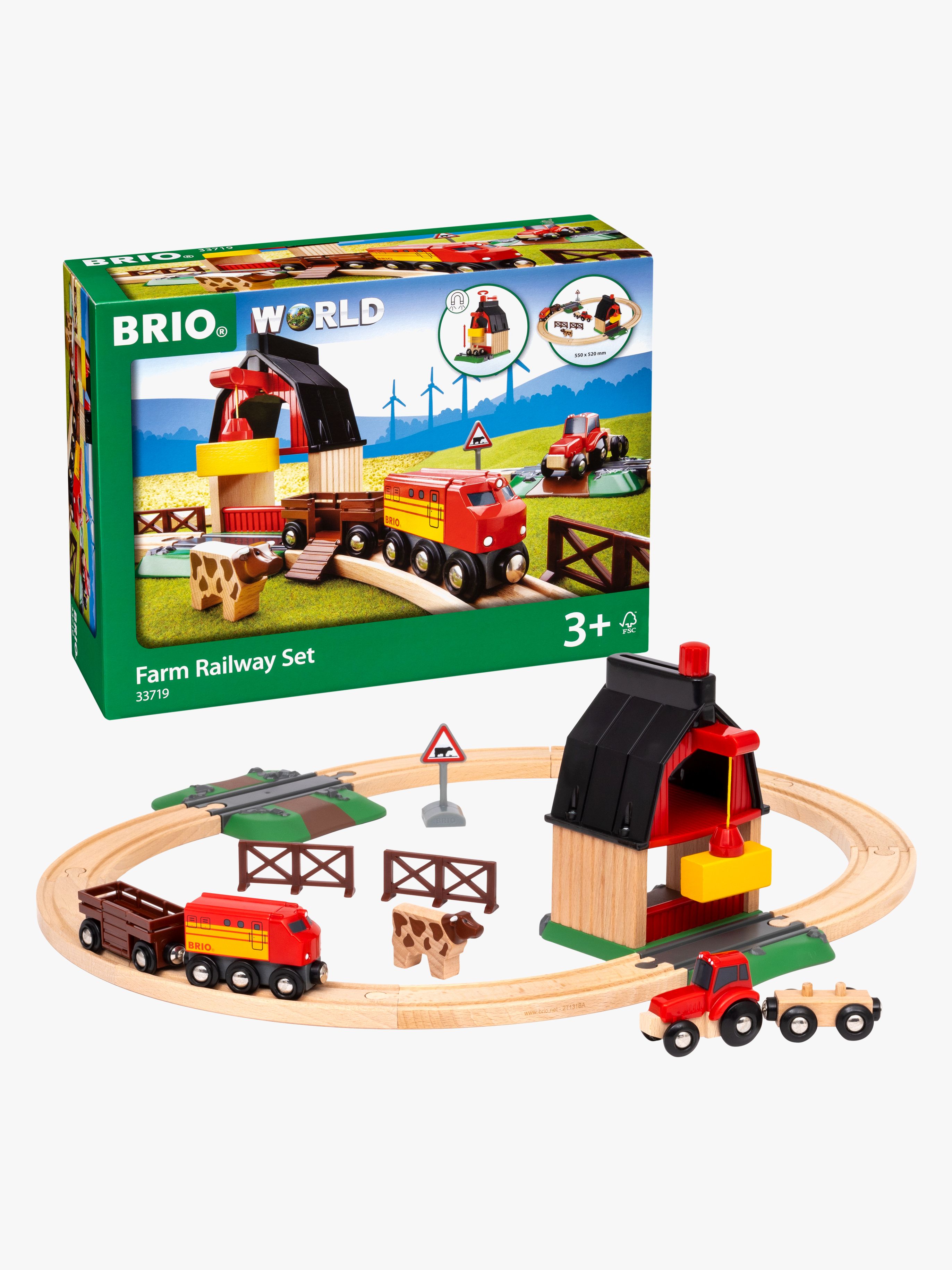 BRIO Zugset Bauernhof