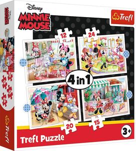 Trefl Minnie Maus Puzzles 4-in-1