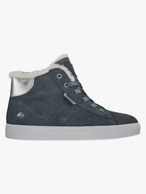 Viking Anna Mid Warm WP Gefütterte Sneakers, Bluegreen