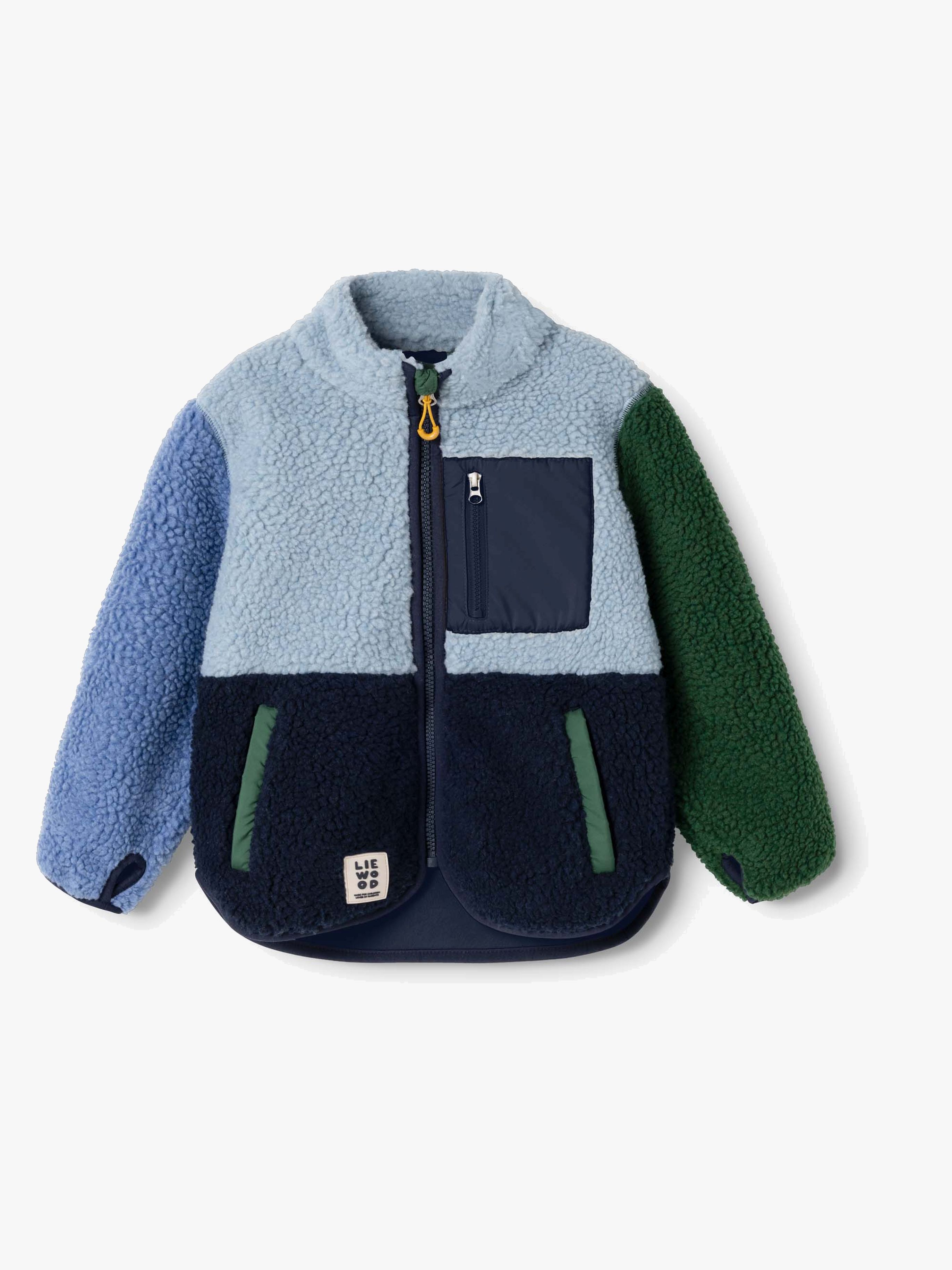 LIEWOOD Nolan Fleecejacke, Classic Navy Multi Mix, 104