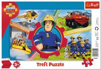Trefl Puzzle Feuerwehrmann Sam 15 Teile