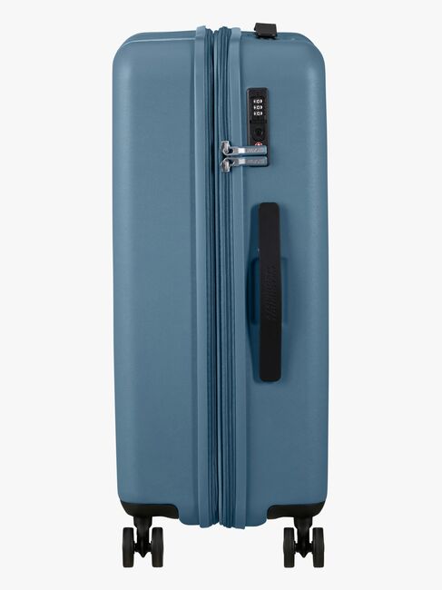 American Tourister Dynabelt Spinner Reisekoffer 68L, Rainstorm Blue