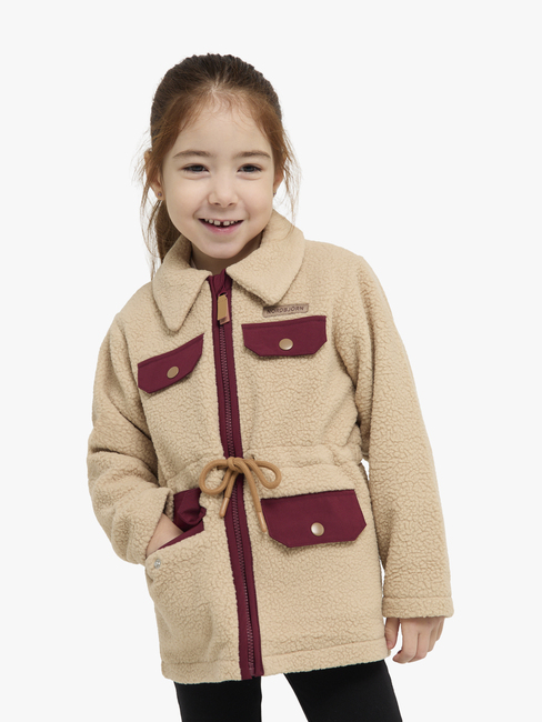 Nordbjörn Sillvik Fleecejacke Winddicht, Beige