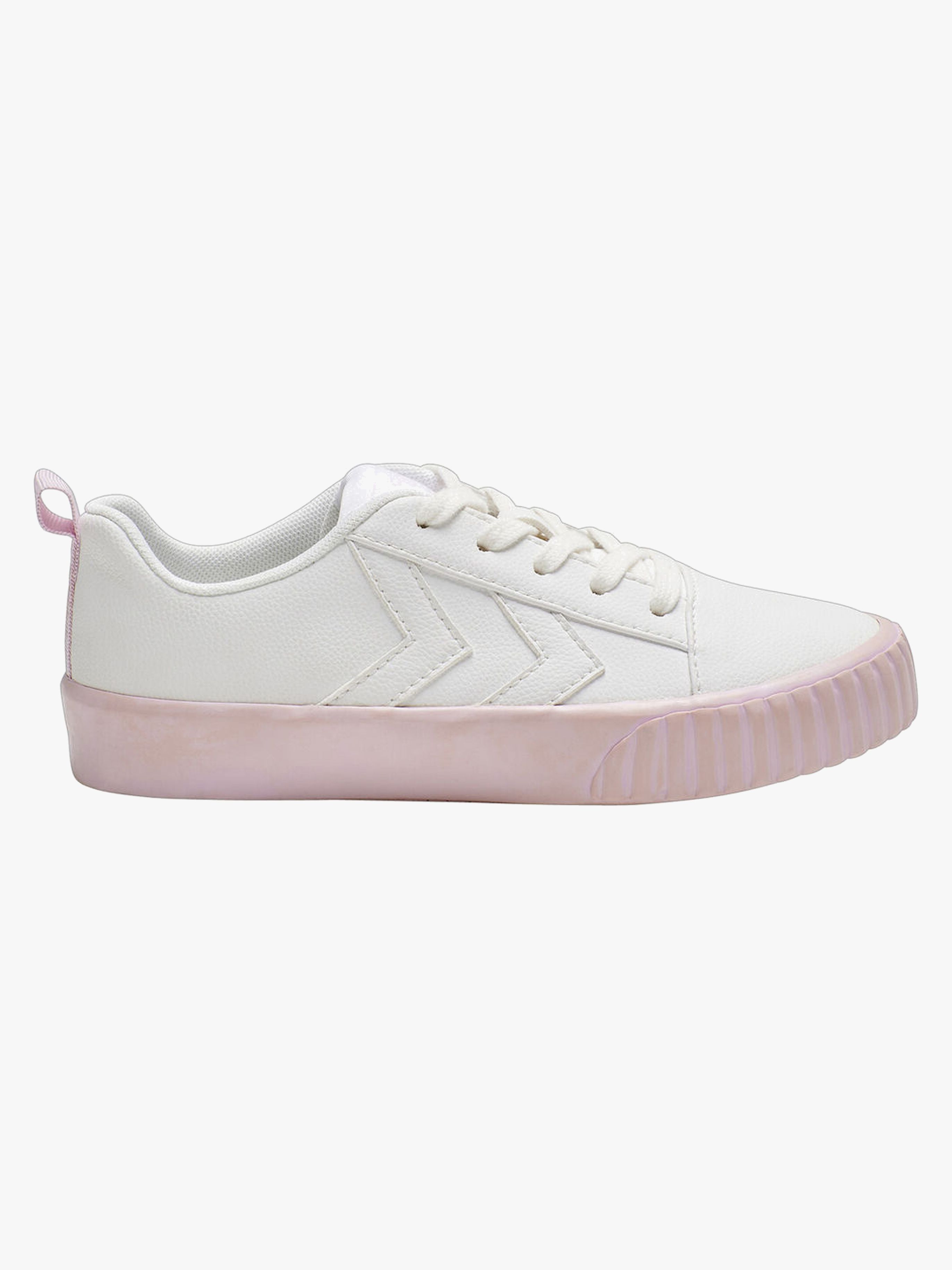 Hummel Base Court Classic Jr Kinder Sneakers, Lilac Snow 30, Kinderschuhe