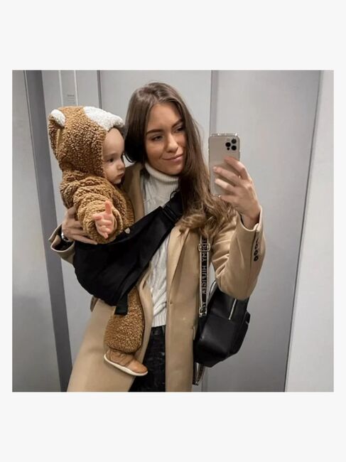 Wildride Babytrage, Basic Black