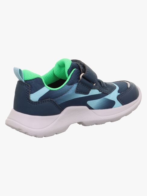 Superfit Rush WP Sneaker, Blau/Hellgrün