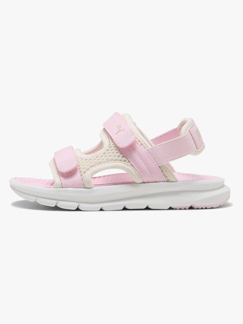 Puma Evolve Sandalen, Alpine Snow/Pink