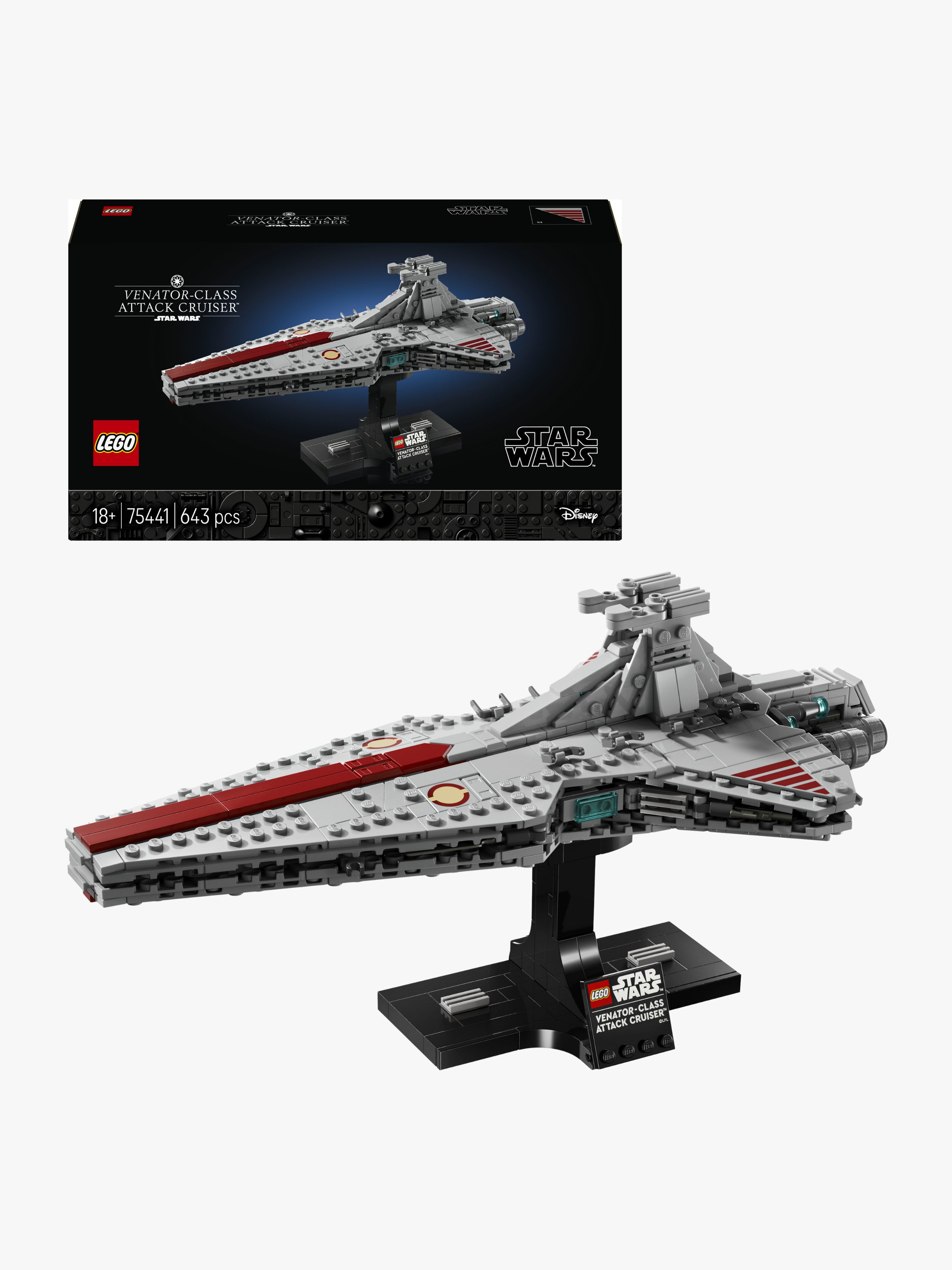 Star Wars 75441 Angriffskreuzer der Venator-Klasse