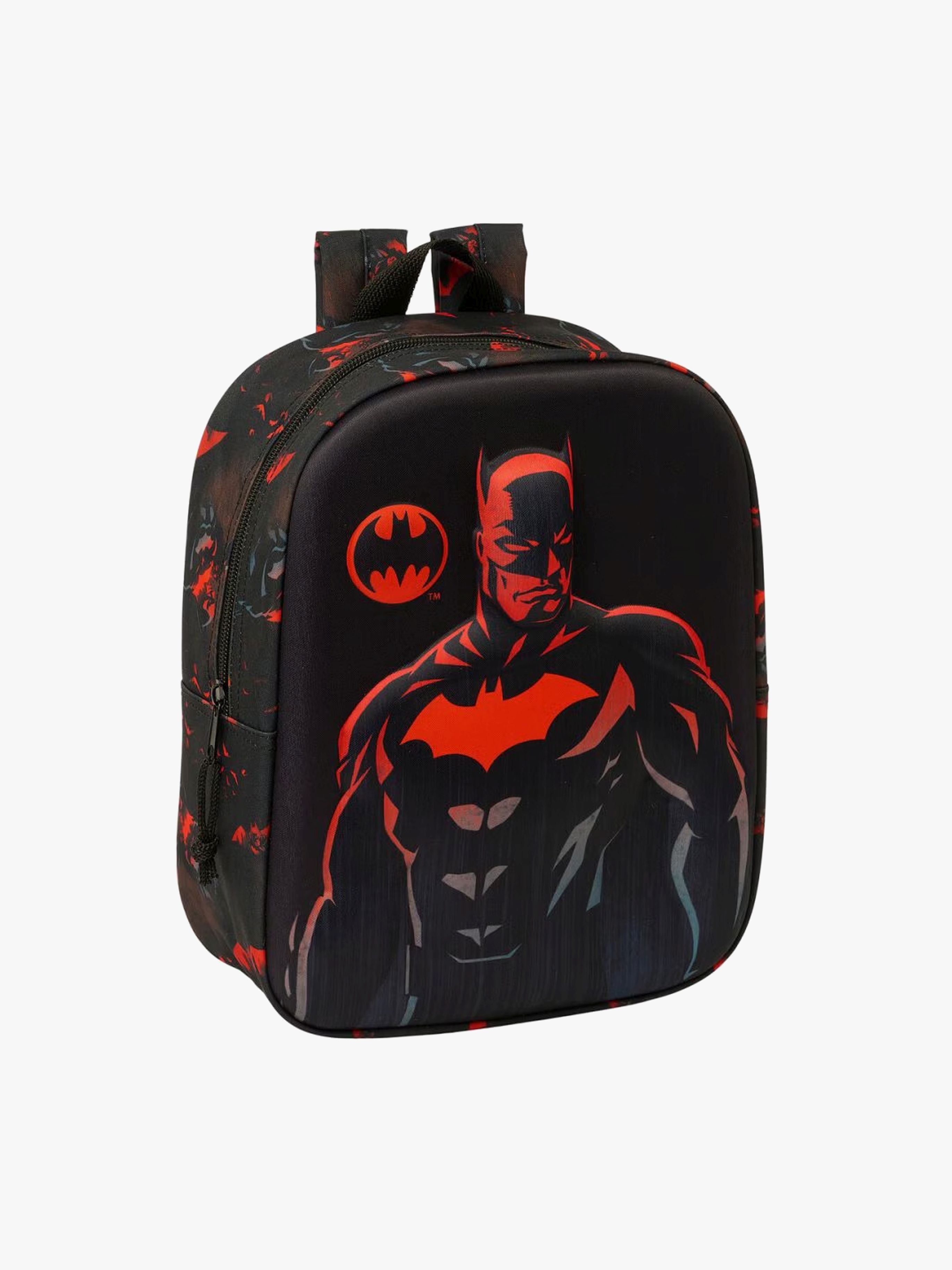 Batman 3D Mini Kinder Rucksack 6L, Schwarz