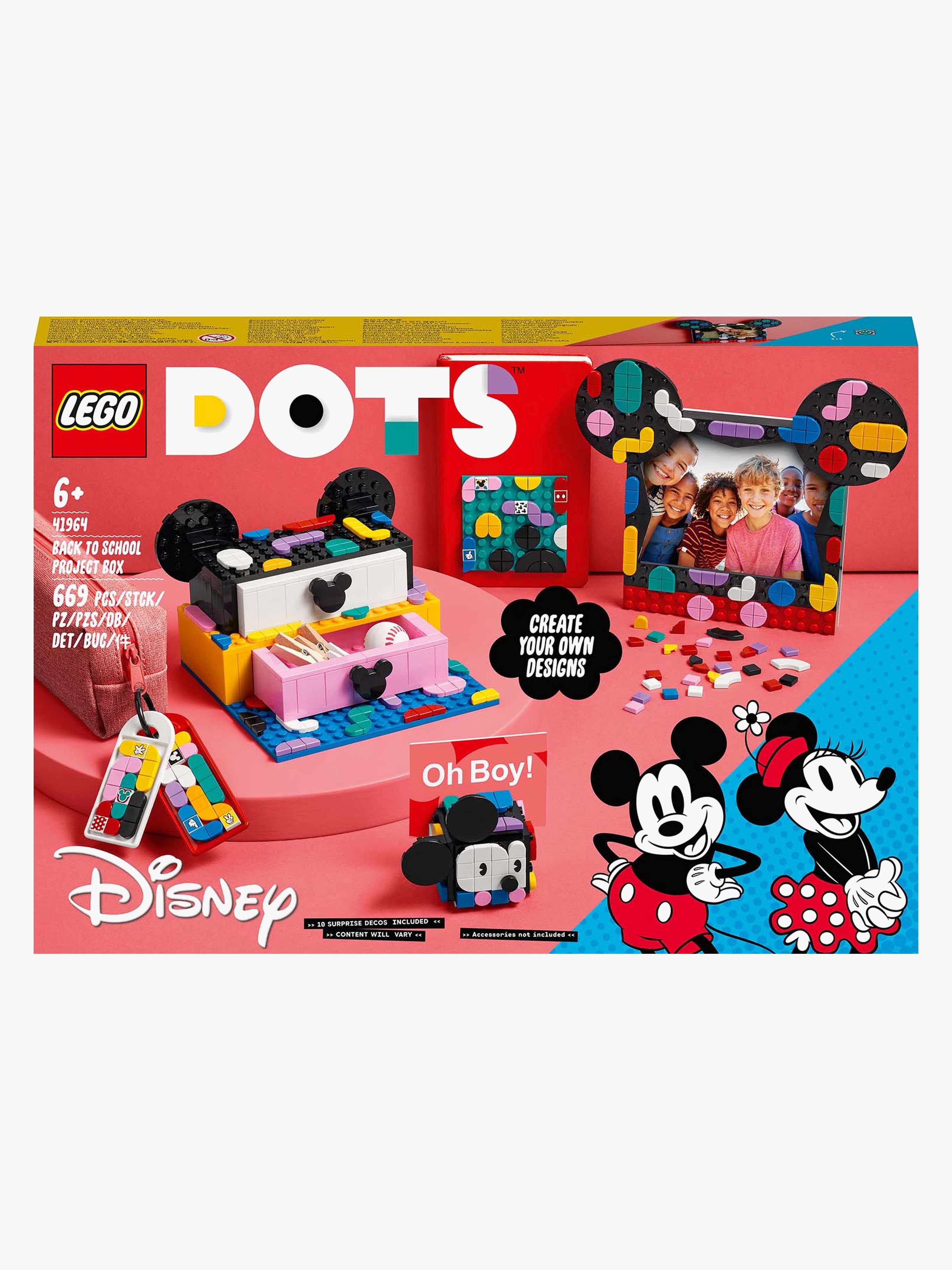 LEGO DOTS 41964 Micky &  Minnie Kreativbox zum Schulanfang