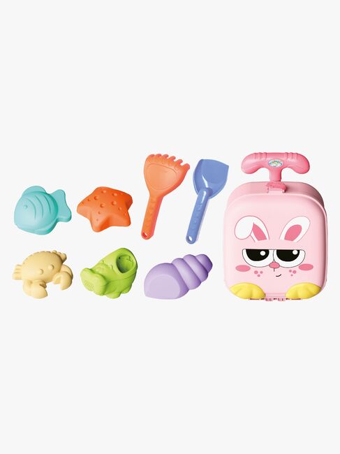Toyrock Strandset mit Tasche Kaninchen 8 Teile