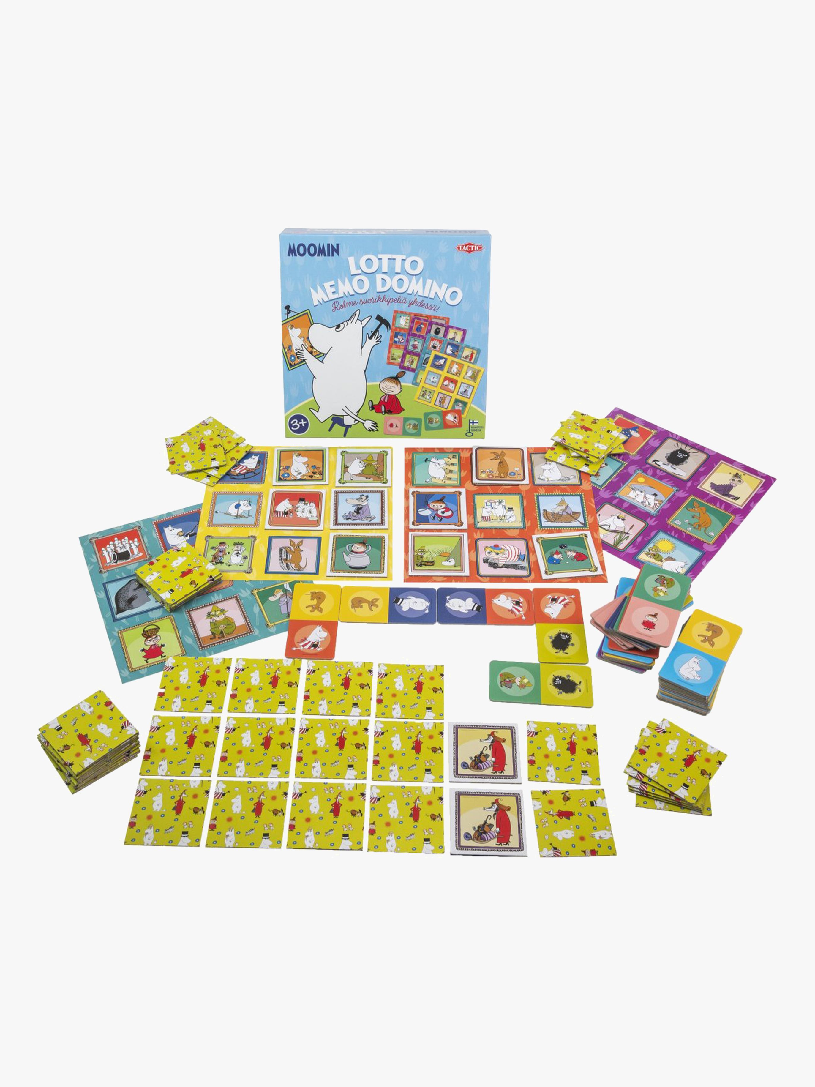 Tactic Mumin Spiel 3-in-1