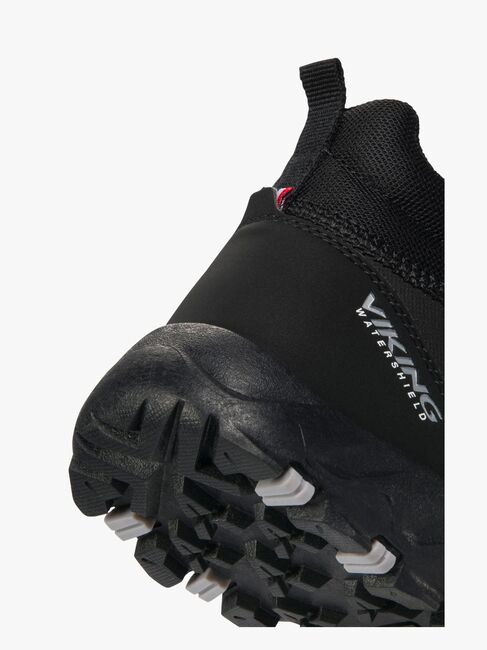 Viking Track Mid SL WP Sneaker, Black