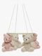Jollein Teddy Bear Mobile, Natural/Wild rose