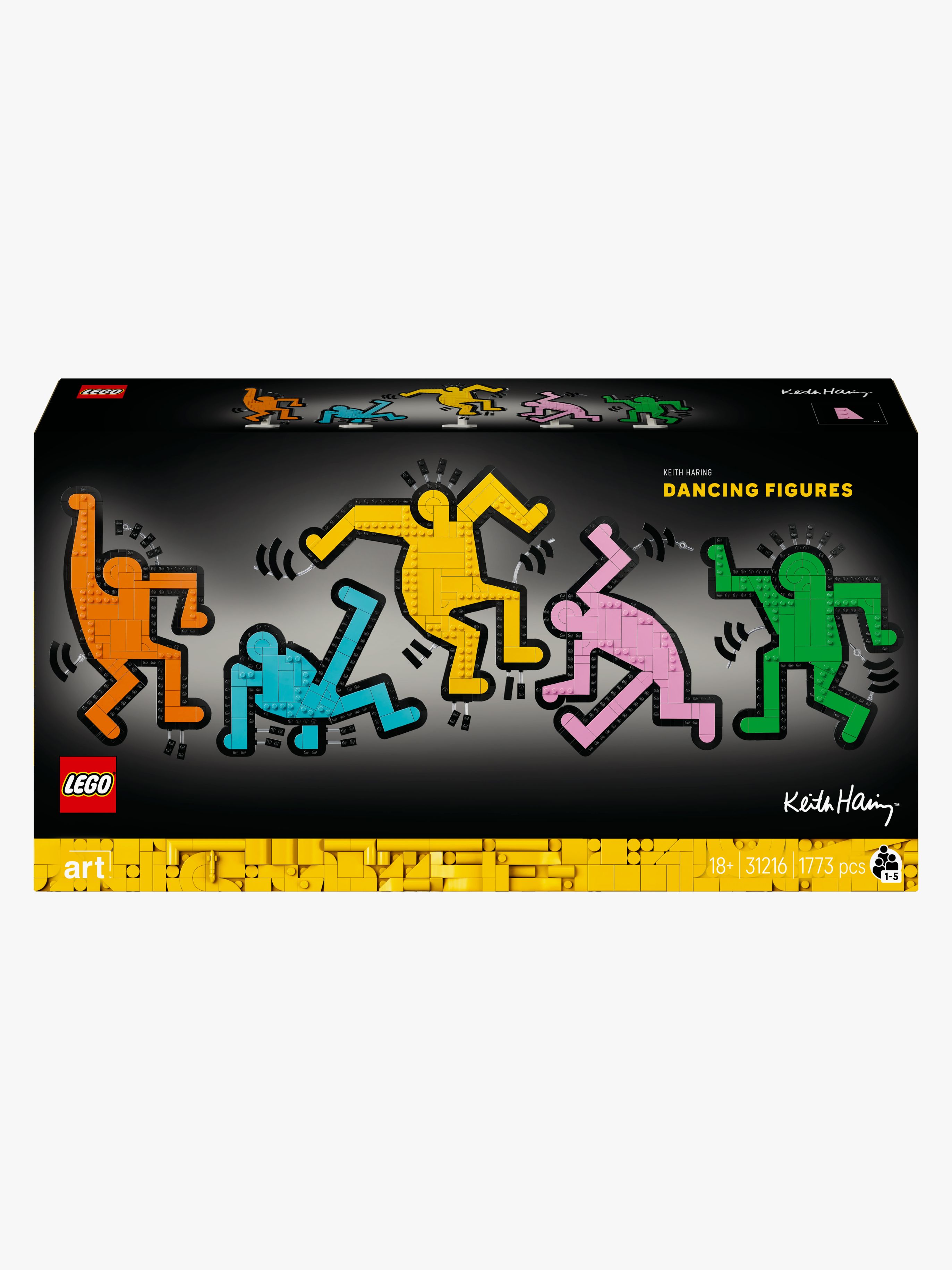 ART 31216 Keith Haring – Tanzende Figuren
