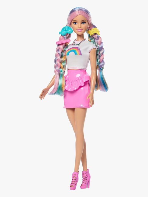 Barbie Spielset Frisör Rainbow Sparkle