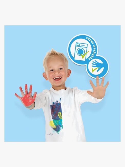 SES Creative Fingerfarbe 6er-Pack Pastell