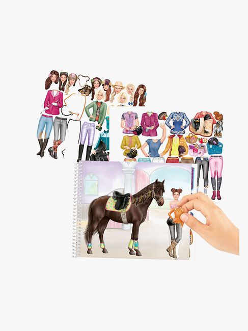 Miss Melody Dress Me Up Stickerbuch