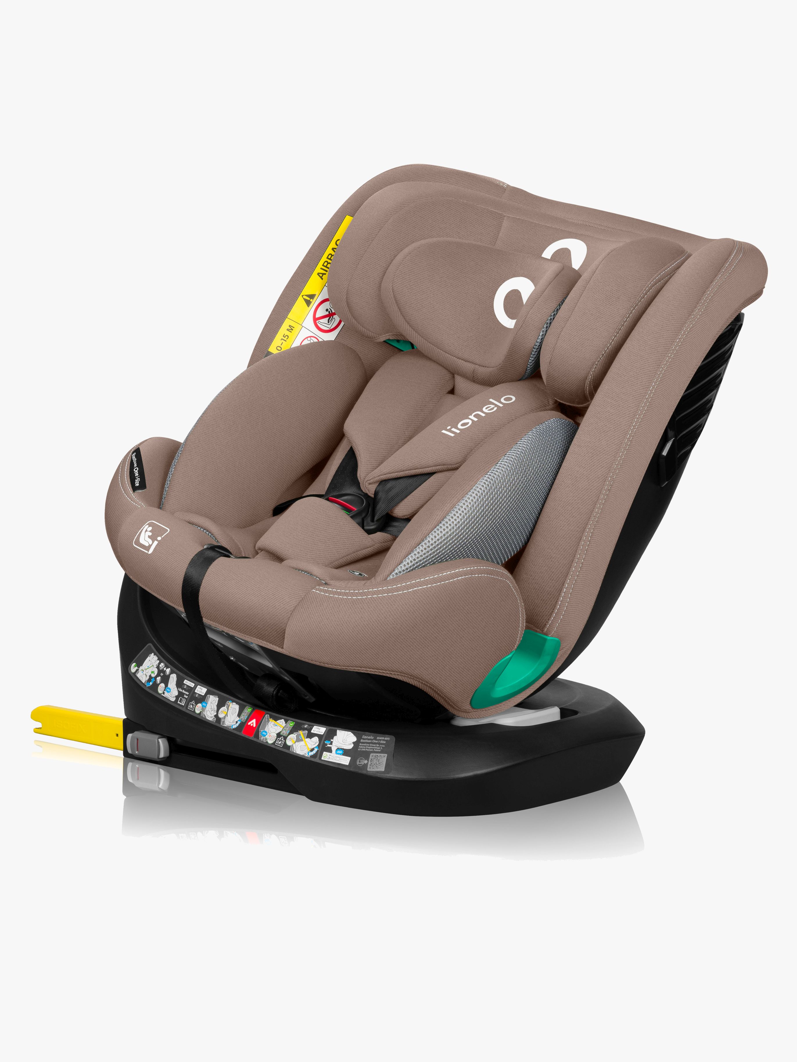 Bastiaan One i-Size Kindersitz, Beige Sand