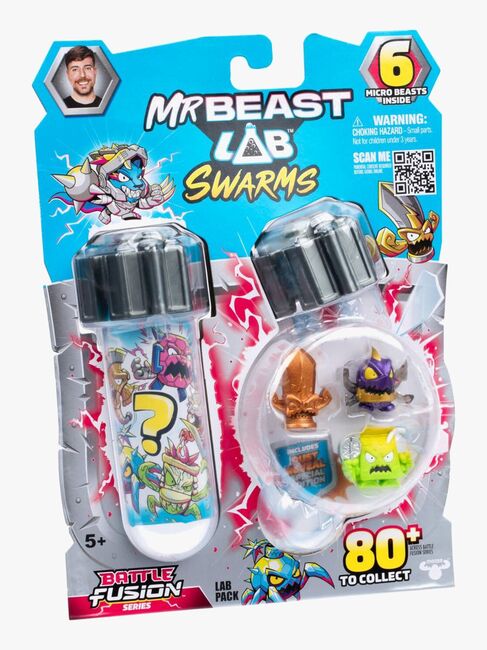 Beast Lab Swarms Sammelfiguren Battle Fusion Surprise 6er-Pack
