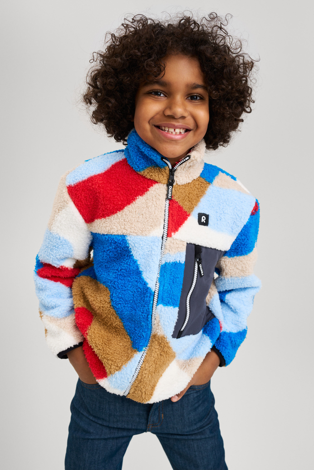 Reima Turilas Fleecejacke, Bright Blue