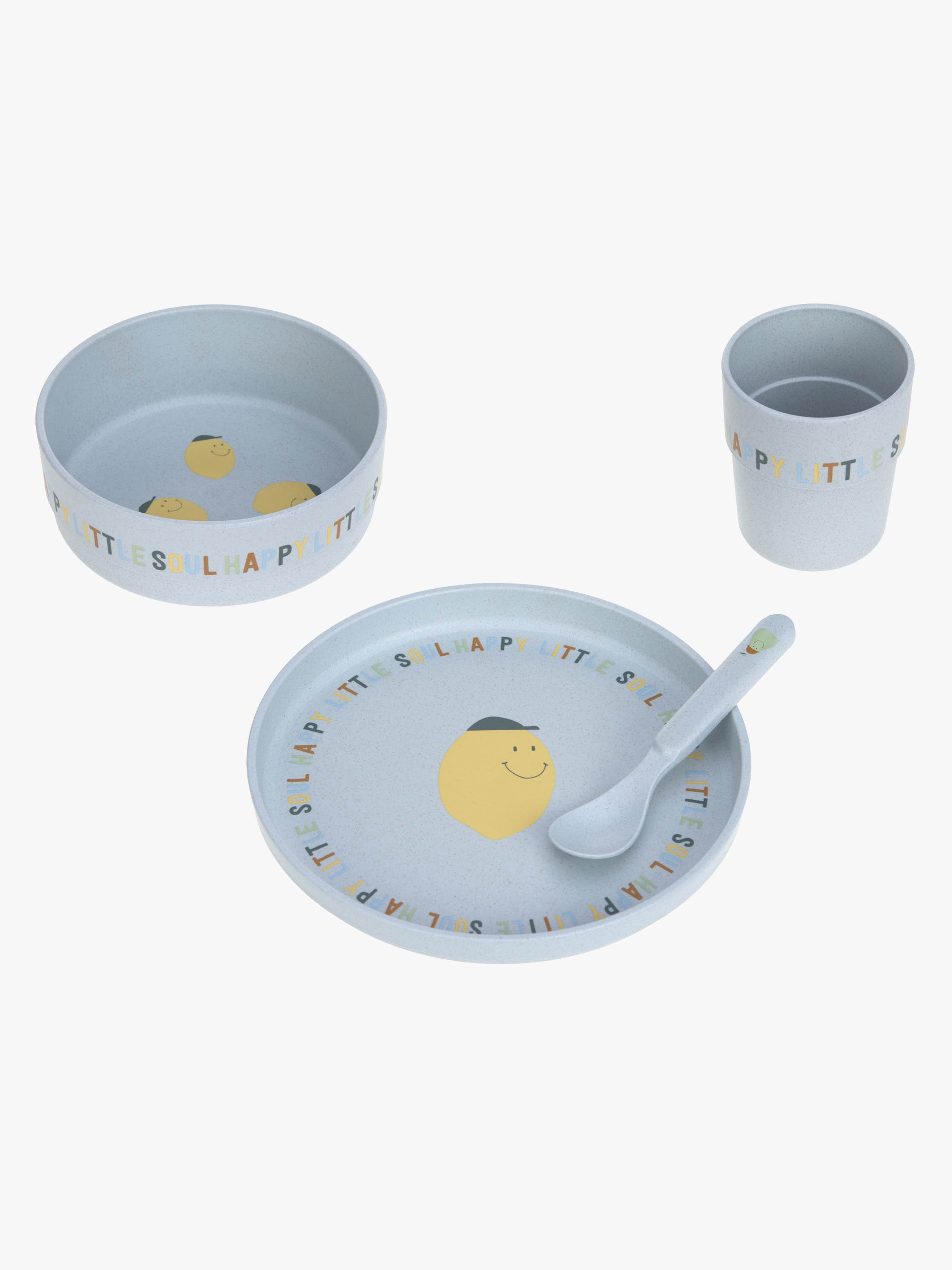 Tellerset, Happy Fruits Lemon