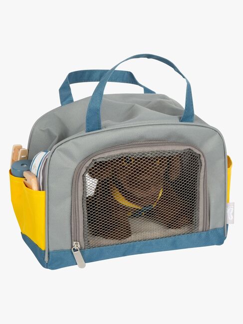 Small Foot Hund mit Tasche und Pflegeset