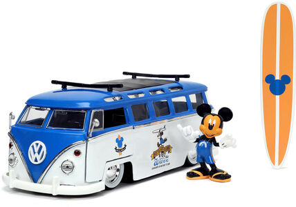Jada Toys Disney VW-Bus mit Micky-Maus-Figur 1:24