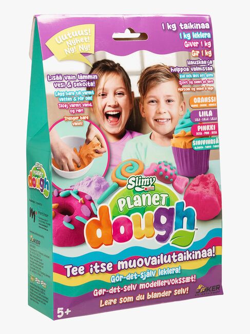 PlanetDough Spielknete 1 kg, Mehrfarbig