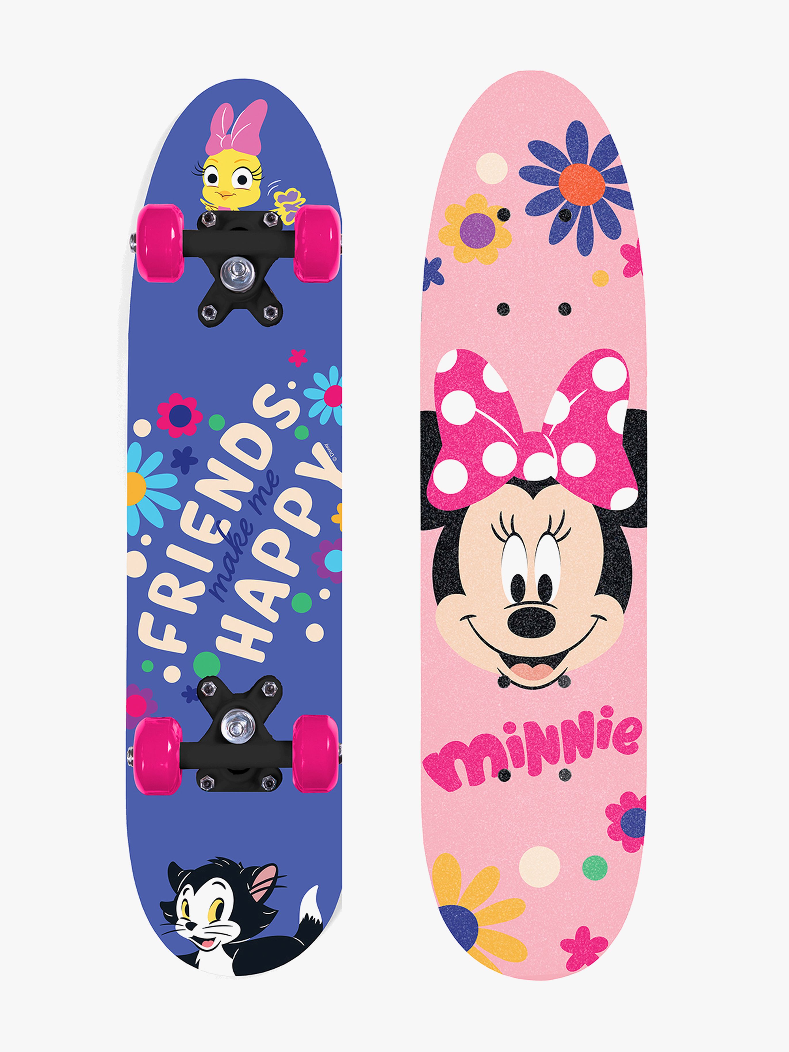 Minnie Maus Wooden Skateboard