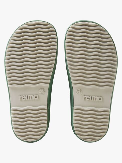 Reima Ankka Barefoot Gummistiefel, Green Clay