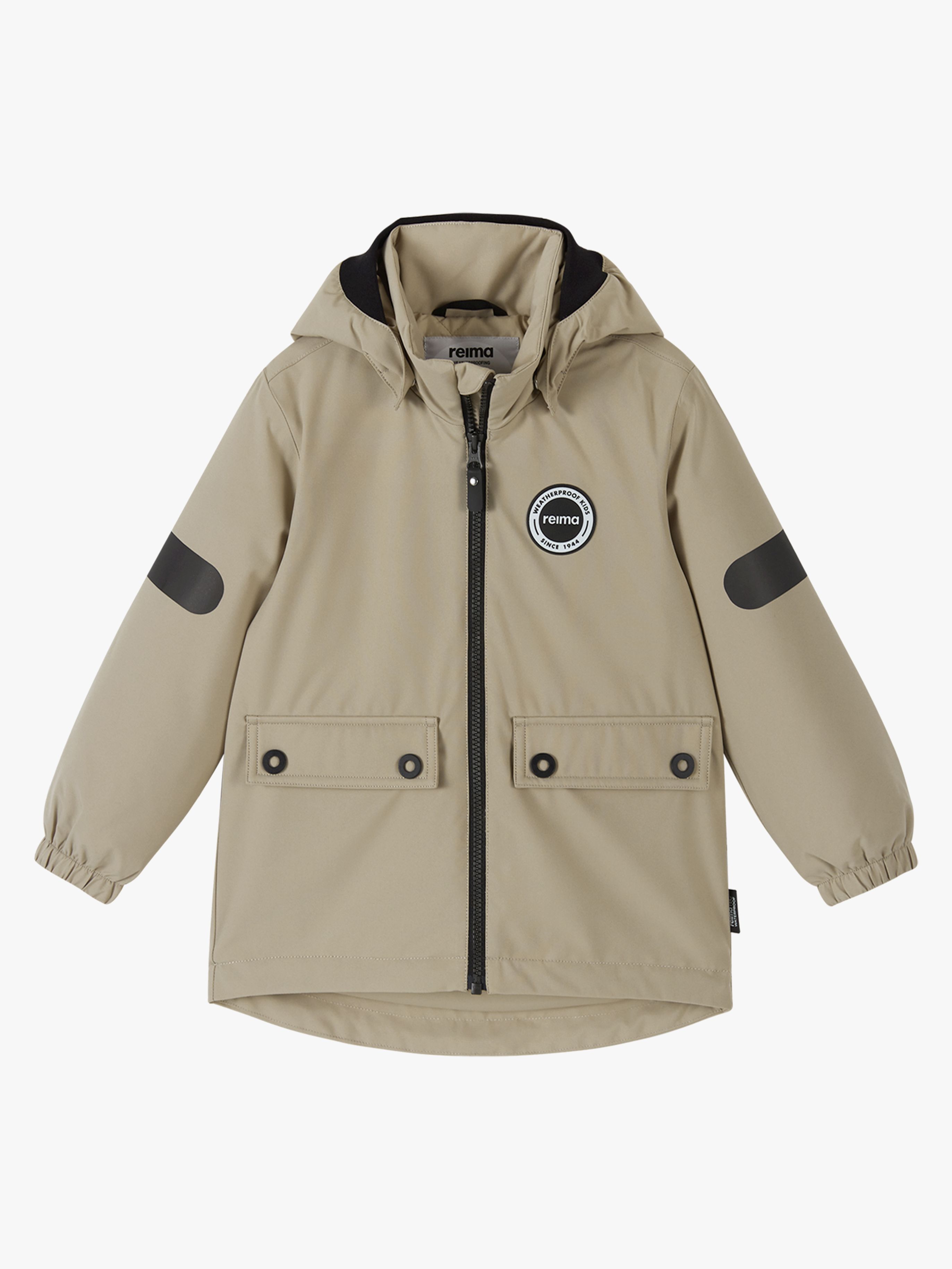 Reima Symppis Wattierte Outdoorjacke, Earthy Beige, 140