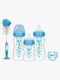 Dr. Brown's Wide Neck Options+ Geschenkset, Blau