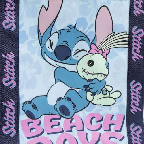 Disney Stitch Premium Strandtasche, Blau