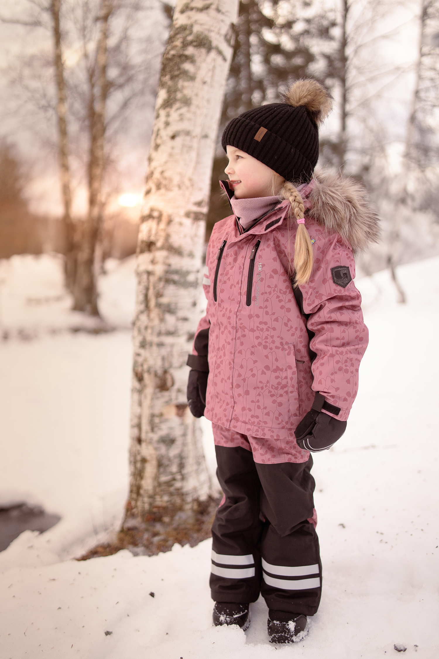 Colden Winterjacke, Blush / Rose, 80