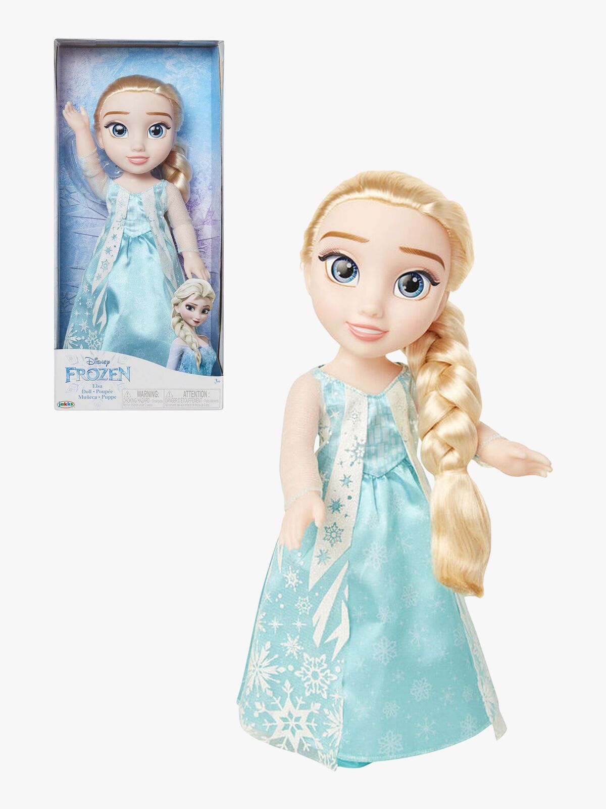 Disney Die Eiskönigin Puppe Elsa 38 cm, Hellblau