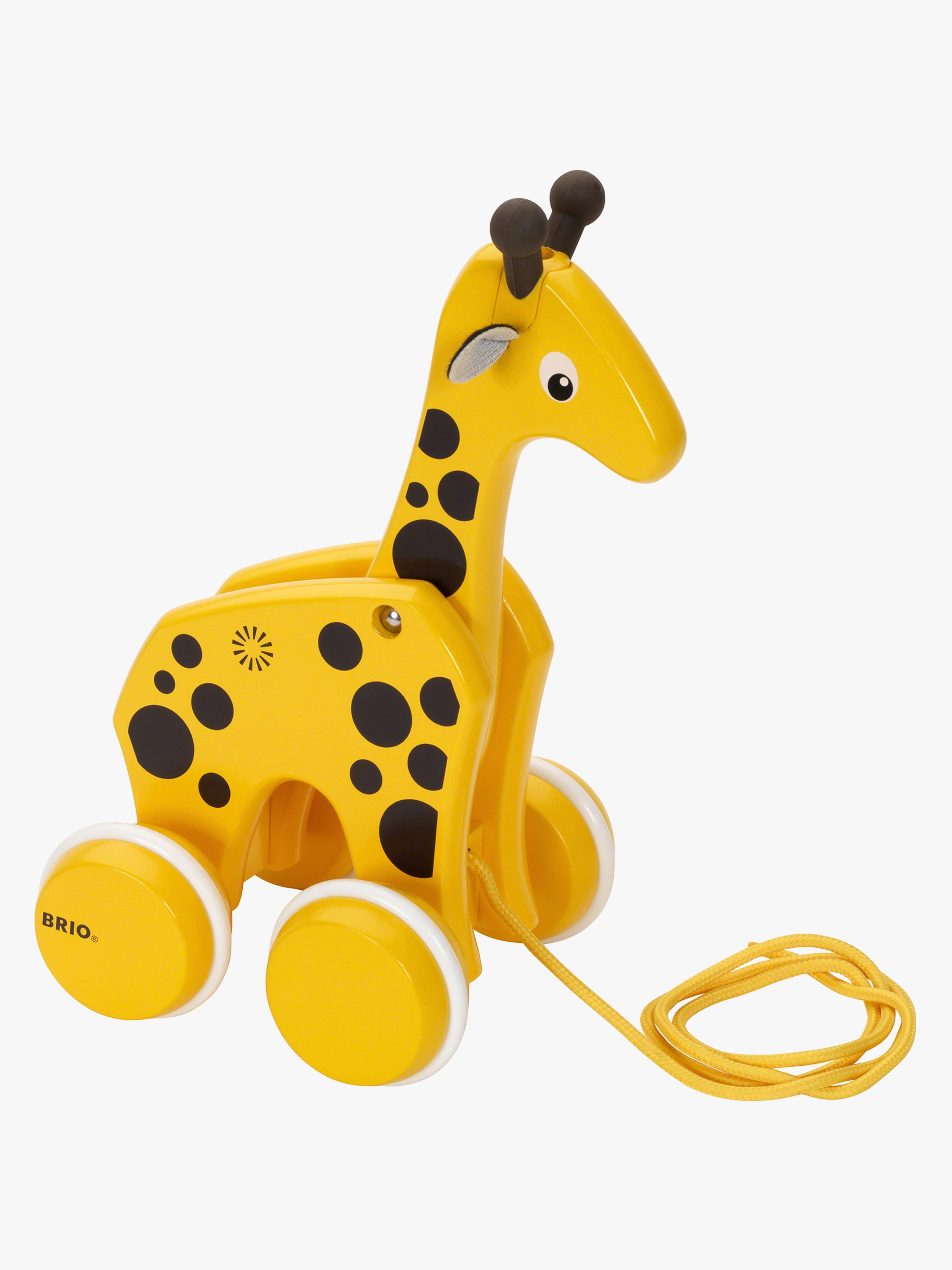 Nachziehspielzeug Giraffe