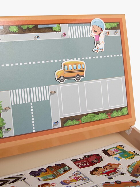 Fippla 2-in-1 Magnettafel & Zeichentafel Autos